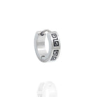 Kimolos-316 Ayar Paslanmaz Çelik Erkek Küpe-Küpe-3-Milagron.com