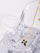 Kimolos-Back Cross 925 Ayar Gümüş Zirkon Taşlı Haç Kolye-Kolye-2-Milagron.com