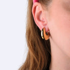 Kimolos-Bliss 925 Ayar Gümüş Küpe-2-Milagron.com