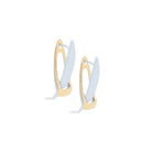 Kimolos-Clip Clip 925 Ayar Gümüş Tasarım Küpe-Küpe-1-Milagron.com