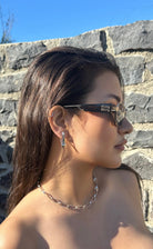 Kimolos-Clip Clip 925 Ayar Gümüş Tasarım Küpe-Küpe-6-Milagron.com