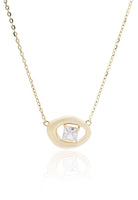 Kimolos-Come To Me 925 Ayar Gümüş Tek Taşlı Kolye-Kolye-1-Milagron.com