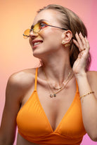 Kimolos-Come To Me 925 Ayar Gümüş Tek Taşlı Kolye-Kolye-4-Milagron.com