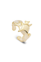 Kimolos-Galaxy 925 Ayar Gümüş Yıldızlı Yüzük-Yüzük-1-Milagron.com