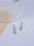 Kimolos-Haribo 925 Ayar Gümüş Zirkon Taşlı Küpe-Küpe-2-Milagron.com