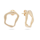 Kimolos-Helios Earring 925 Ayar Gümüş Küpe-1-Milagron.com