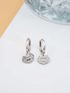 Kimolos-I Cloud 925 Ayar Gümüş Zirkon Taşlı Bulut Küpe-Küpe-4-Milagron.com