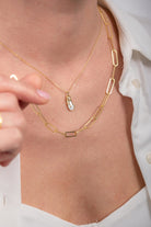 Kimolos-Leaf 925 Ayar Gümüş Kolye-Kolye-3-Milagron.com