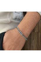 Kimolos-Mark 316 Ayar Paslanmaz çelik Erkek Bileklik-2-Milagron.com