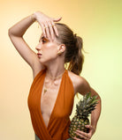 Kimolos-Melting Heart 925 Ayar Gümüş Kalp Küpe-Küpe-6-Milagron.com