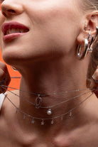 Kimolos-Pearl 925 Ayar Gümüş Doğal İnci Kolye-Kolye-2-Milagron.com