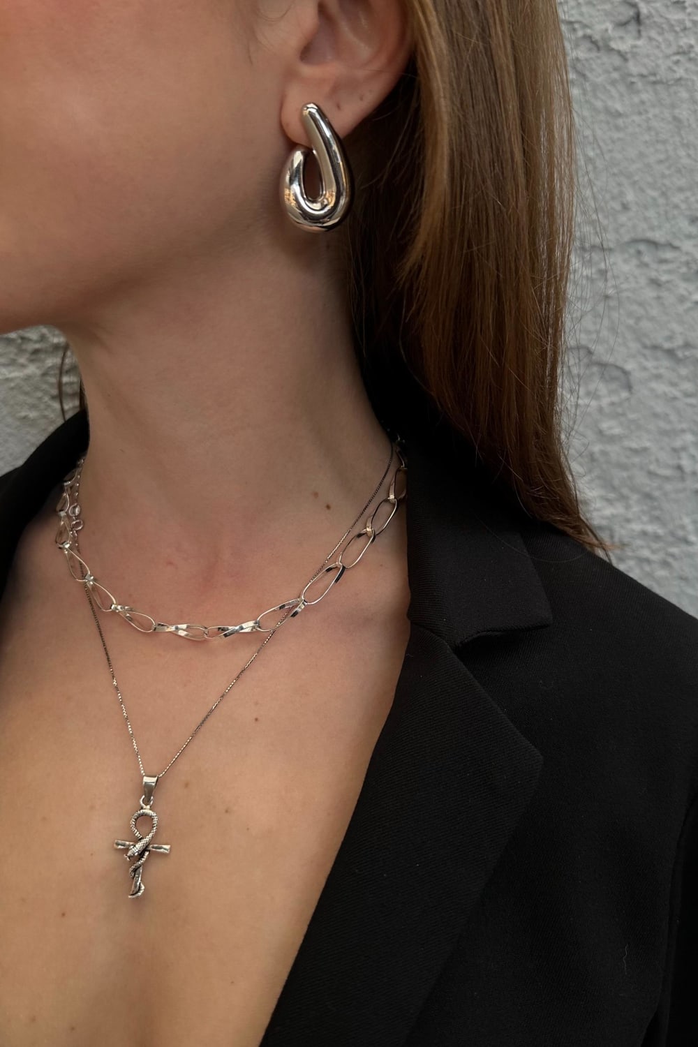 Kimolos-Serenity Necklace 925 Ayar Gümüş Kolye-Kolye-2-Milagron.com