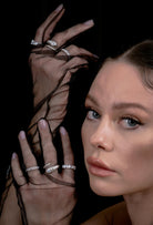 Kimolos-Snape 925 Ayar Gümüş Zirkon Taşlı Tasarım Yılan Yüzük-Yüzük-8-Milagron.com