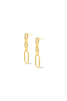 Kimolos-Spark Of Joy 925 Ayar Gümüş Zirkon Taşlı Sallantılı Küpe-Küpe-1-Milagron.com