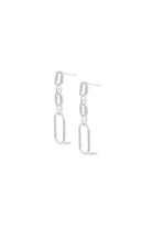 Kimolos-Spark Of Joy 925 Ayar Gümüş Zirkon Taşlı Sallantılı Küpe-Küpe-2-Milagron.com