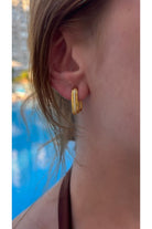 Kimolos-Twinkle 925 Ayar Gümüş Zirkon Taşlı Küpe-Küpe-5-Milagron.com