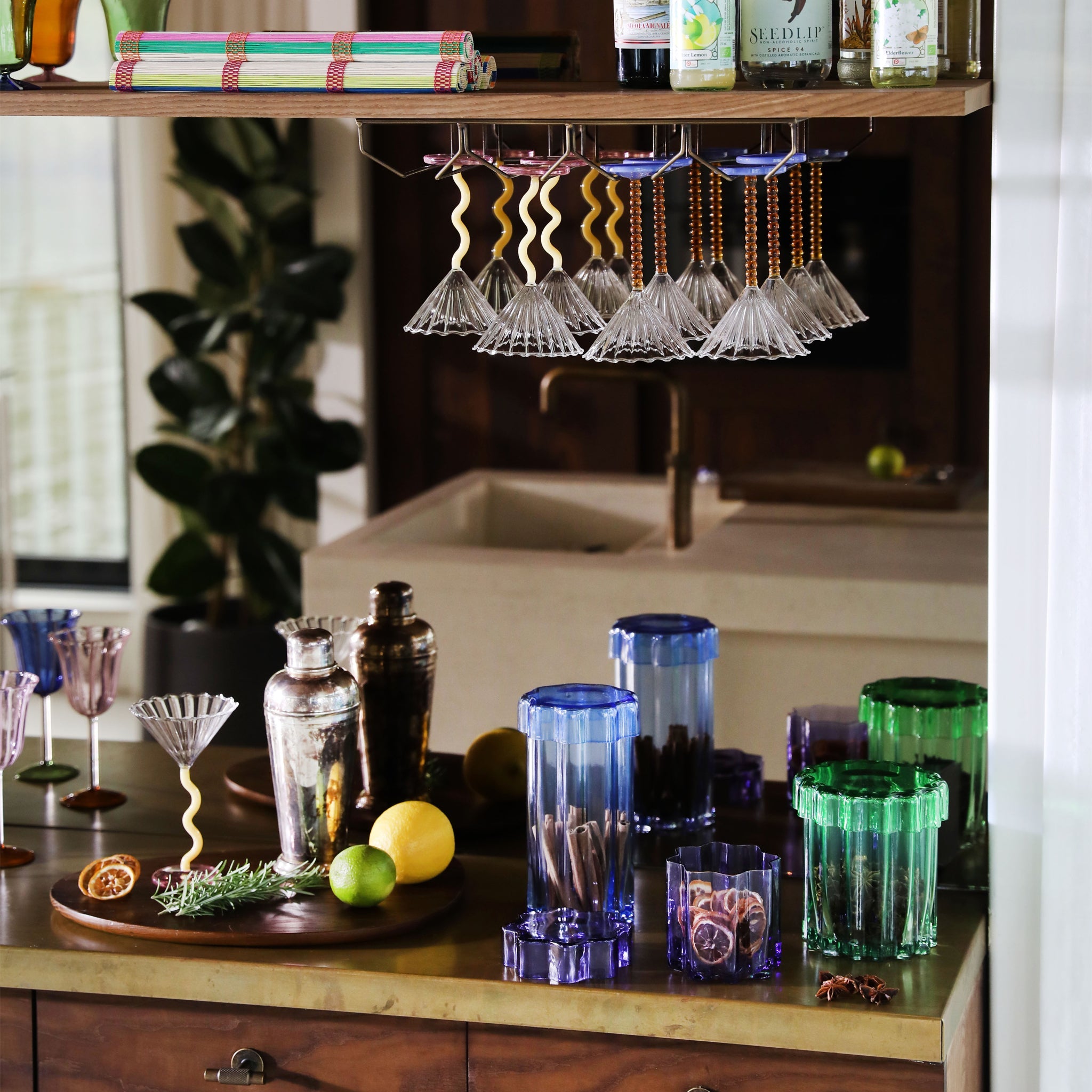 &Klevering-Astral Yeşil Cam Kavanoz-Kavanoz-2-Milagron.com