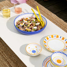 &Klevering-Boavista Desenli 4'lü Kase Seti (Ø 12.5cm)-Tabak & Kase-5-Milagron.com