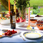 &Klevering-Boavista Desenli 4'lü Tabak Seti (Ø 21.5cm)-Tabak & Kase-3-Milagron.com