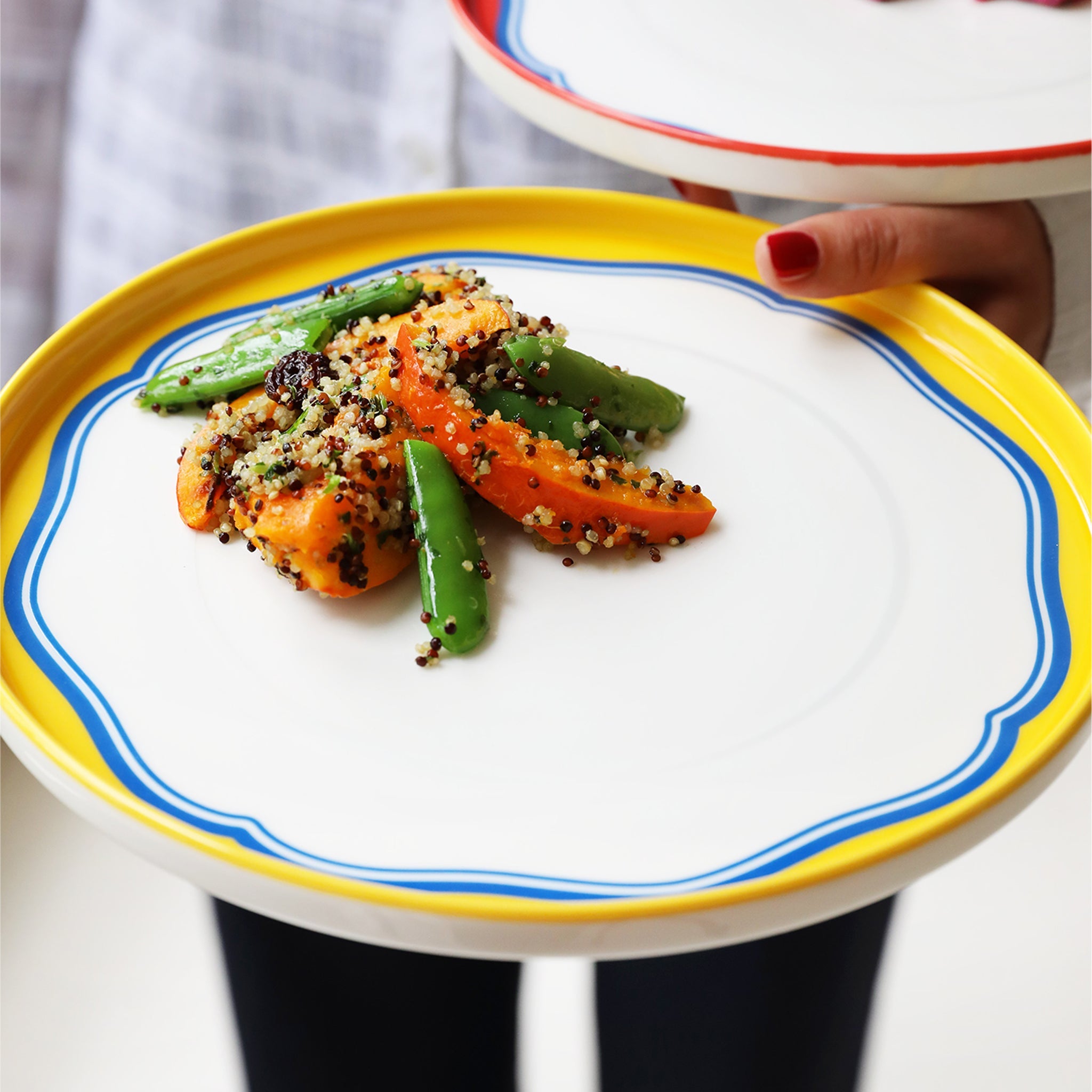 &Klevering-Daydream 6'lı Kemik Porselen Tabak-Tabak & Kase-4-Milagron.com