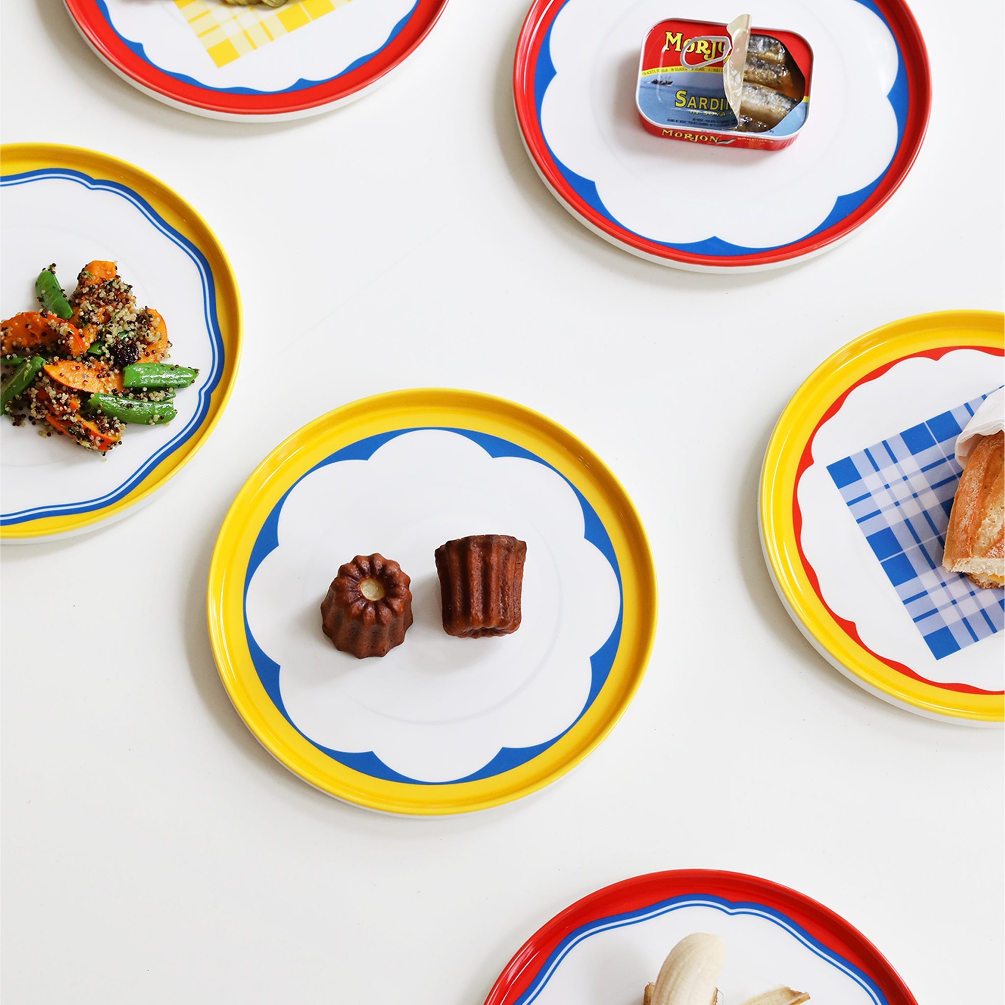 &Klevering-Daydream 6'lı Kemik Porselen Tabak-Tabak & Kase-6-Milagron.com