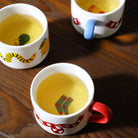 &Klevering-Desenli 4'lü Kupa Seti-Kupa-6-Milagron.com