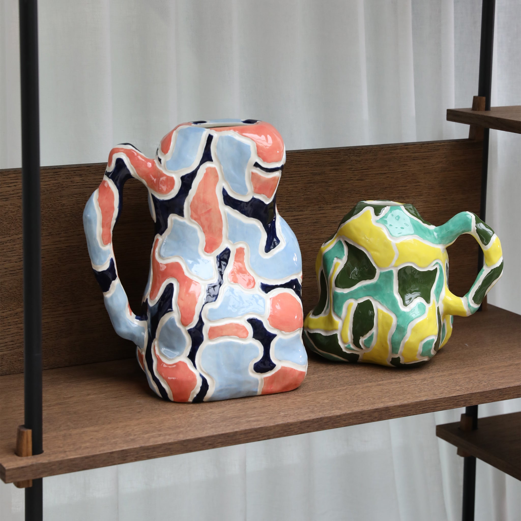 &Klevering-Desenli Büyük Sürahi / Vazo-Vazo-2-Milagron.com