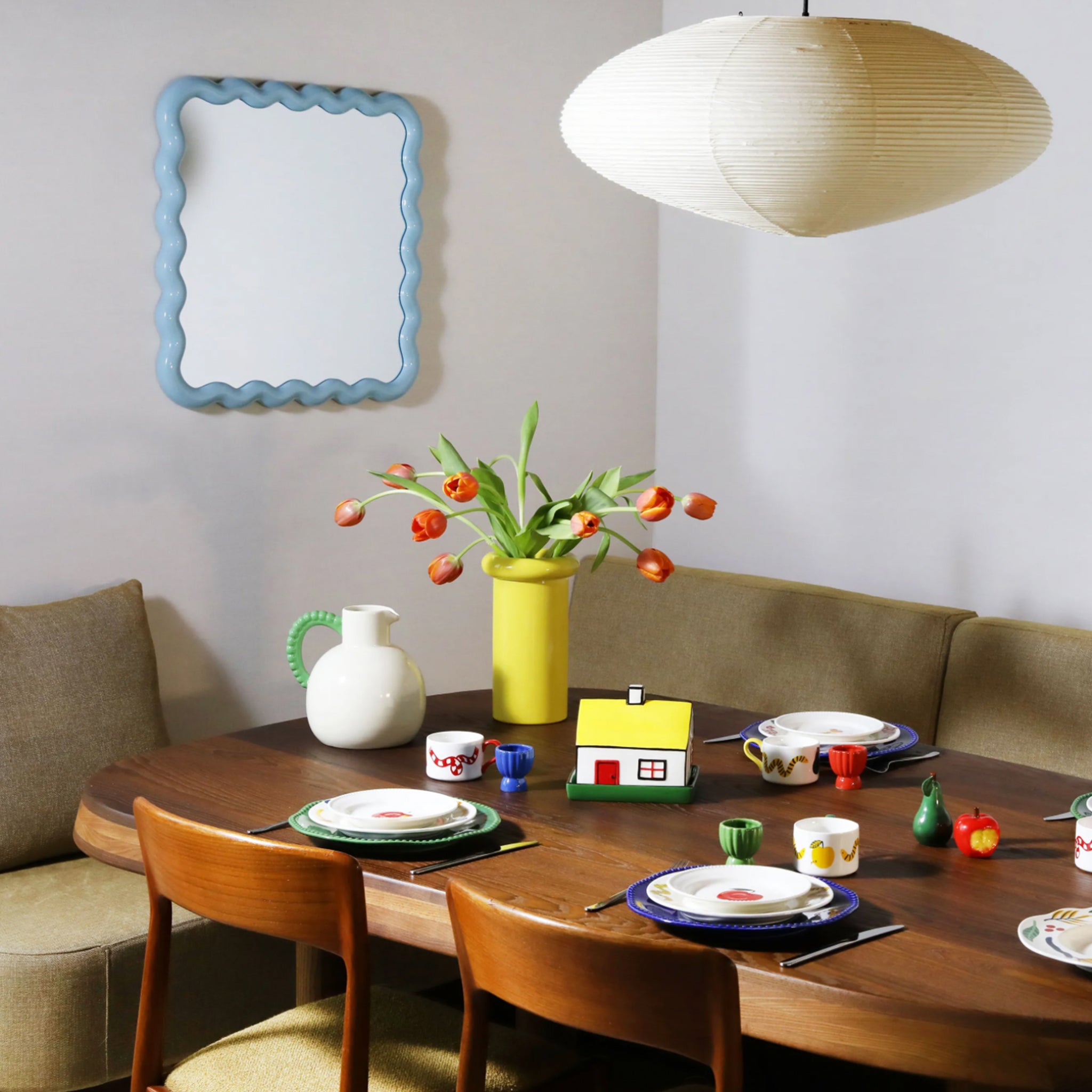 &Klevering-Ev Figürlü Kapaklı Tereyağ Tabağı-Tereyağı Tabağı-3-Milagron.com