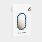 &Klevering-Mavi Zikzak Desenli Ayna-Ayna-2-Milagron.com