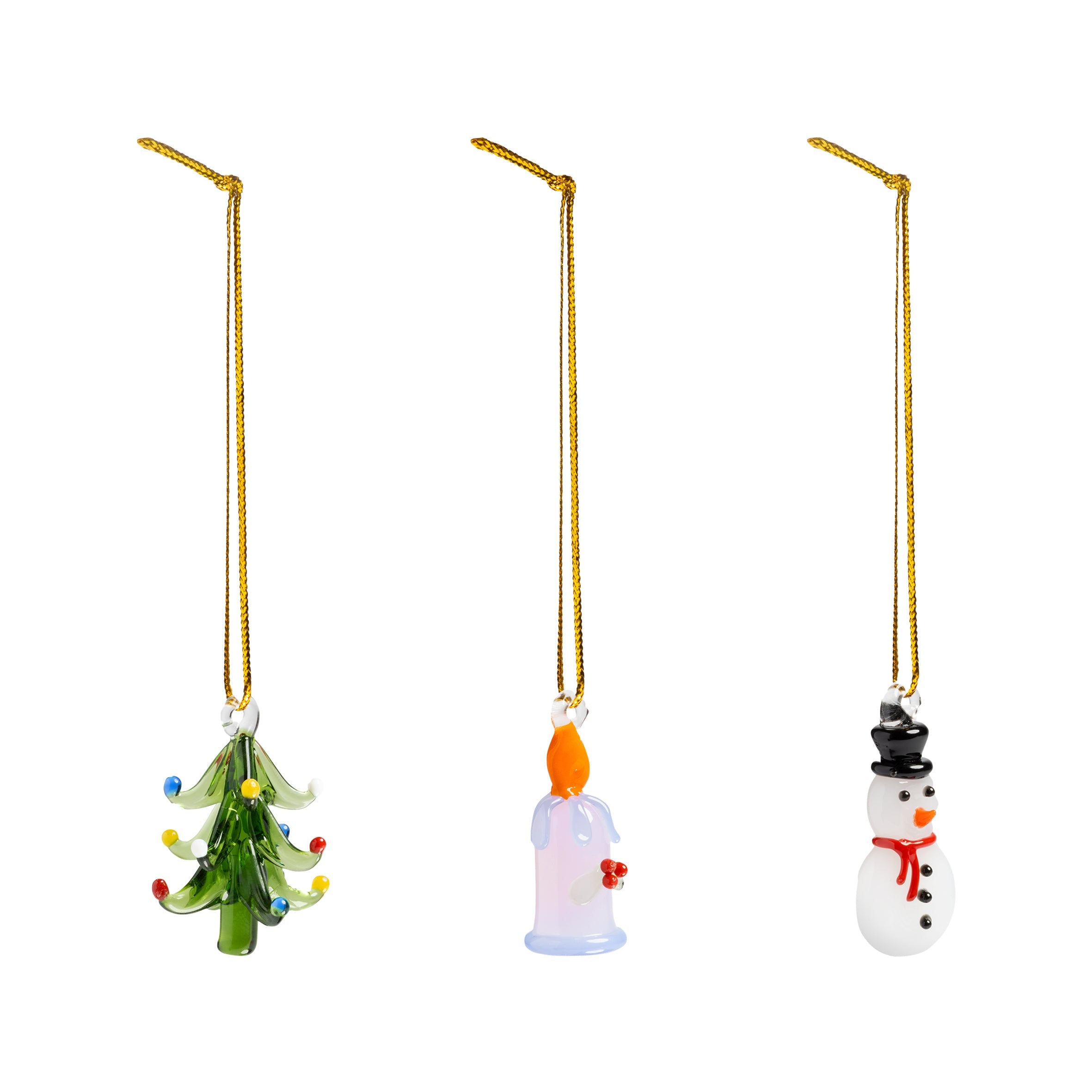 &Klevering-Neşeli Yılbaşı Ağaç Süsü 3’lü Set No:2-Ağaç Süsü-1-Milagron.com