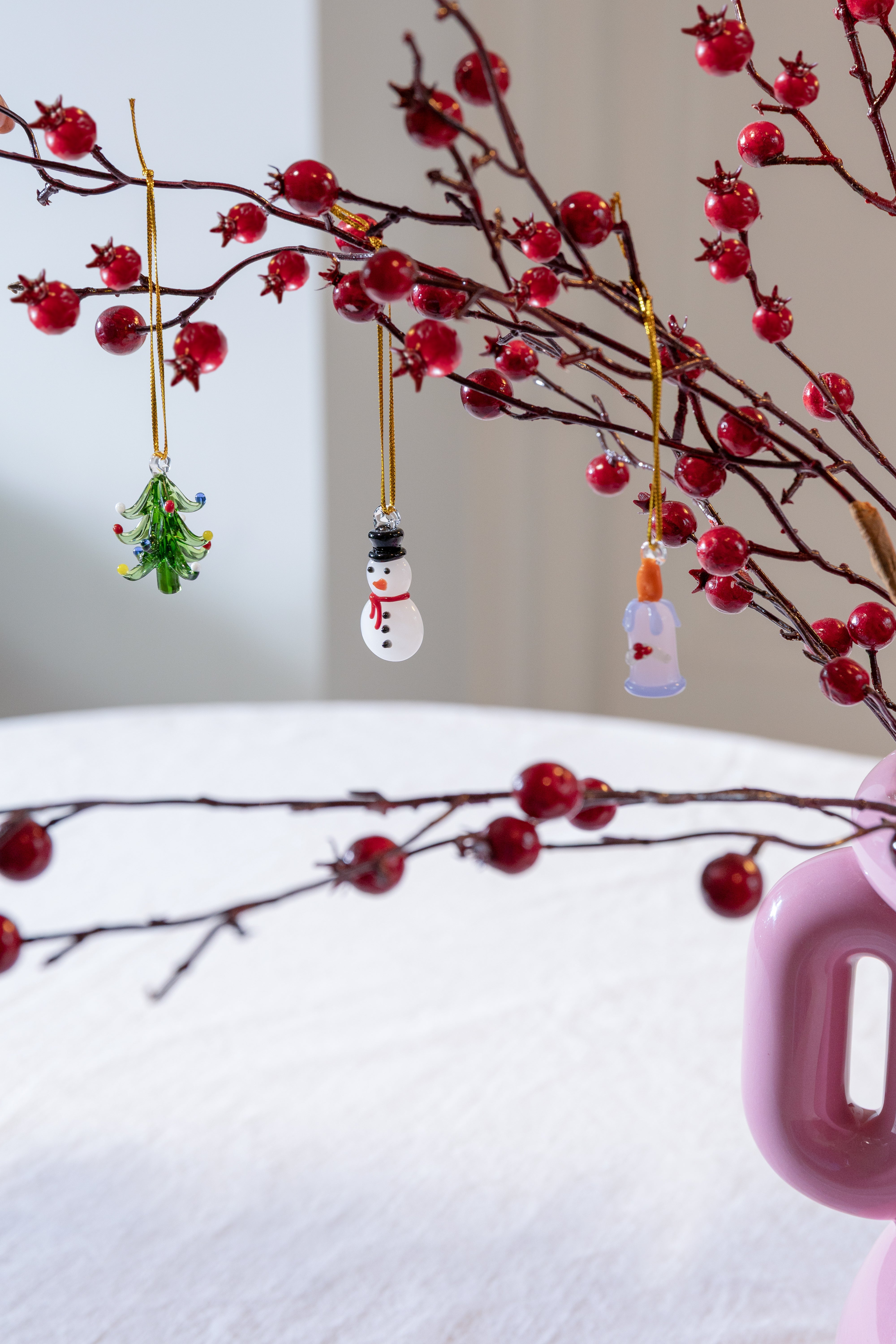 &Klevering-Neşeli Yılbaşı Ağaç Süsü 3’lü Set No:2-Ağaç Süsü-2-Milagron.com