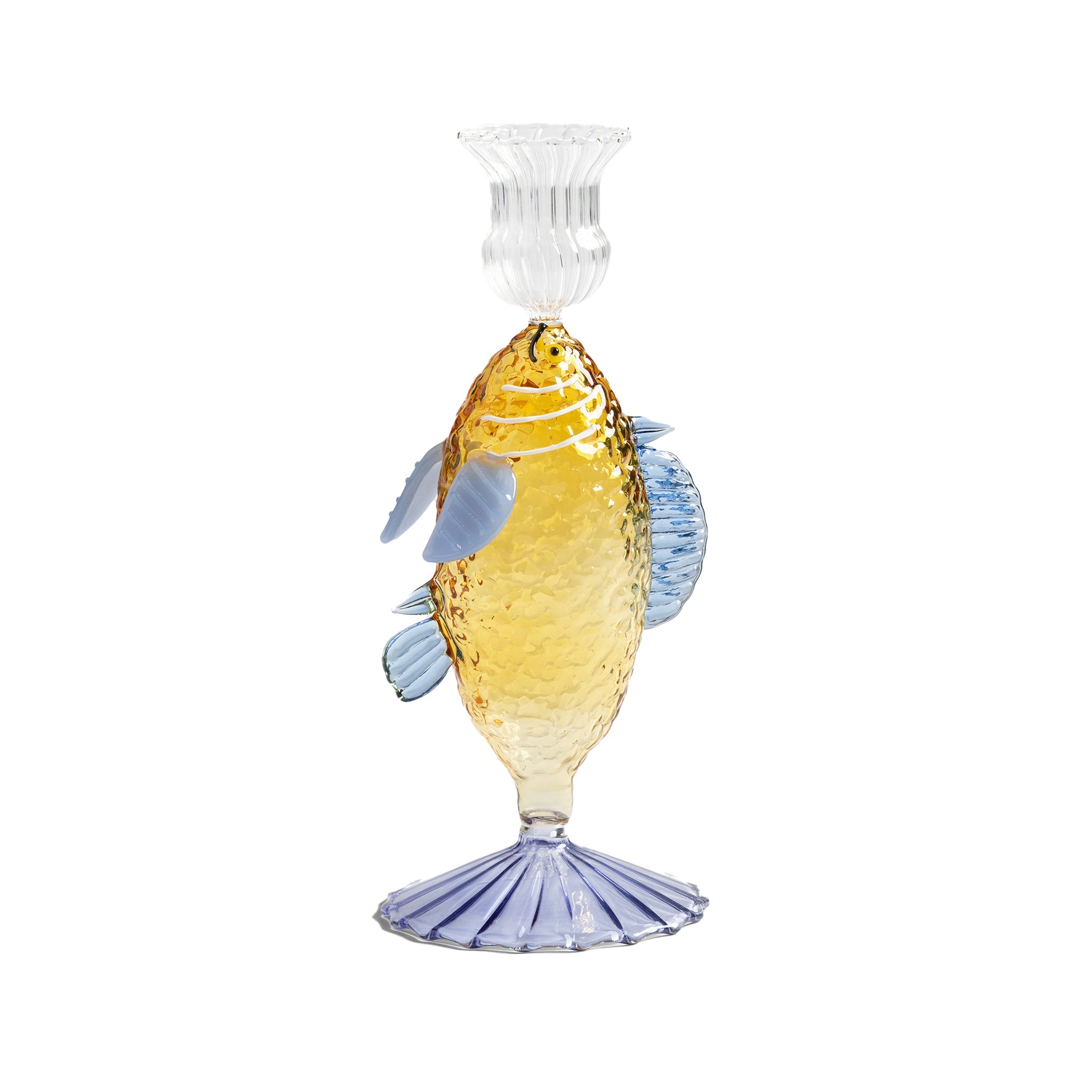 &Klevering-Sarı Balık Figürlü Mumluk-Mumluk & Şamdan-1-Milagron.com