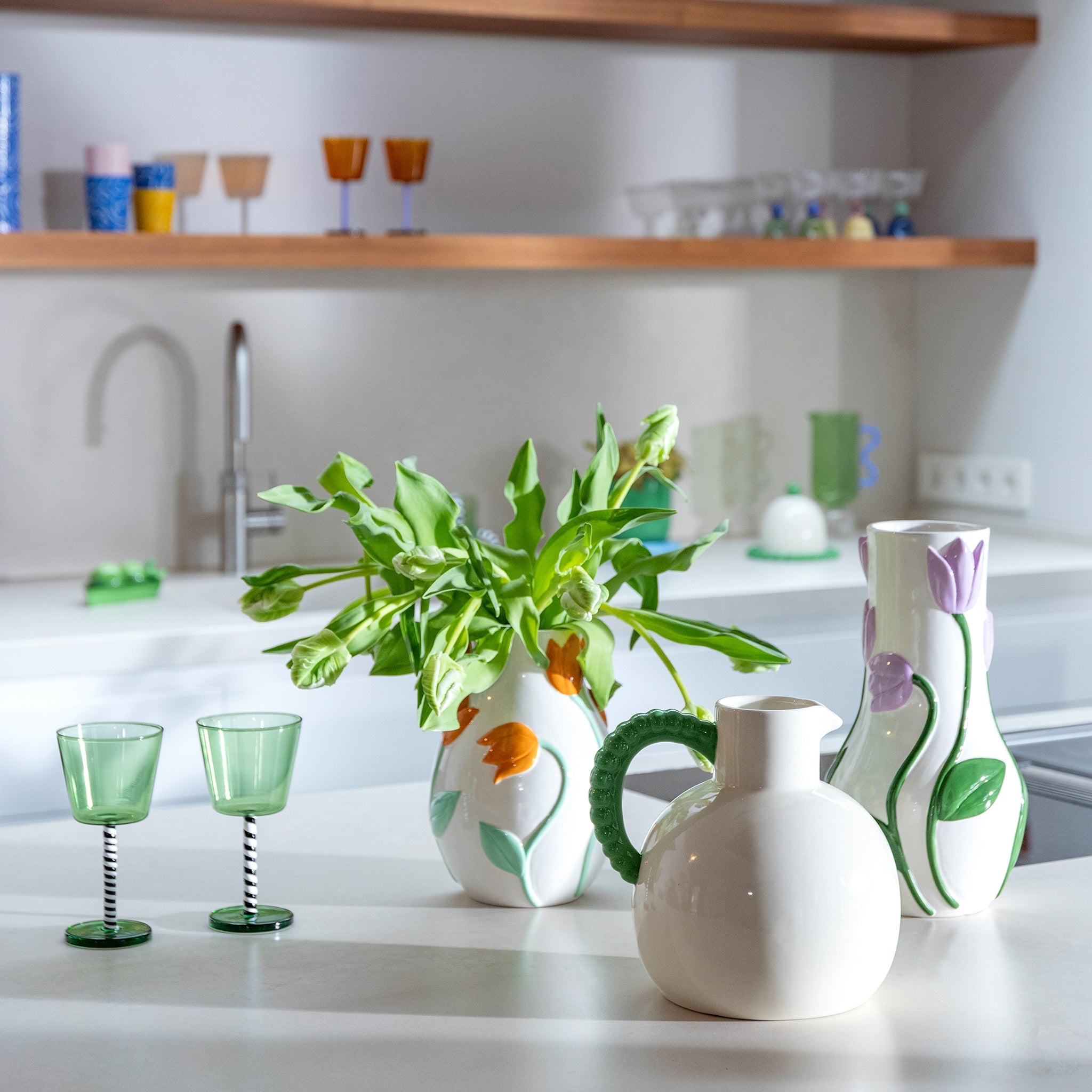 &Klevering-Tulip Vazo Küçük Boy-Vazo-5-Milagron.com