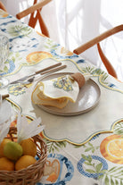 Km Home Collection-2'li Set Limon İşlemeli Pamuk Amerikan Servis-Sunum Aksesuarları-5-Milagron.com