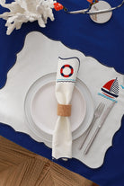 Km Home Collection-2'li Set Navigare Pamuk Peçete-Peçete-1-Milagron.com