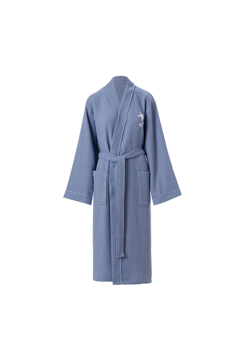 Km Home Collection-Deniz Yıldızı Waffle Bornoz-Bornoz-1-Milagron.com