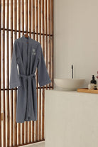 Km Home Collection-Deniz Yıldızı Waffle Bornoz-Bornoz-4-Milagron.com