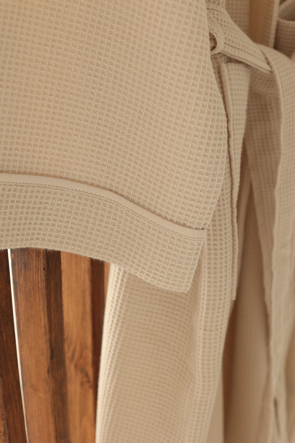 Km Home Collection-Lavanta Waffle Bornoz-Bornoz-6-Milagron.com