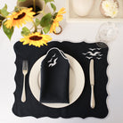 Km Home Collection-Martı Temalı Keten Peçete-1-Milagron.com