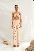 Knitly Studio-Bubble Triko Pantolon-Pantolon-3-Milagron.com