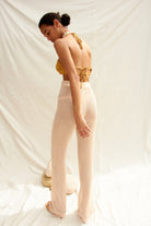 Knitly Studio-Cordelia Triko Pantolon-Pantolon-3-Milagron.com