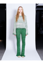 Knitly Studio-Evergreen Flare Triko Pantolon-Pantolon-3-Milagron.com