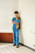 Knitly Studio-Marble Knit Pants-Eşofman-1-Milagron.com