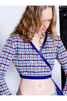 Knitly Studio-Plaid Kruvaze Triko Hırka-Kazak & Triko-2-Milagron.com