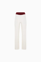 Kntlgy-Beyaz Ajurlu Triko Pantolon-Pantolon-1-Milagron.com