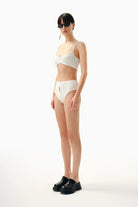 Kntlgy-Beyaz Örgü Plaj Takımı-Bikini & Mayo-1-Milagron.com