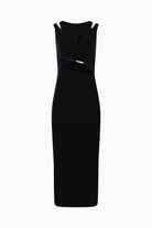 Kntlgy-Bravery Asimetrik Elbise-Elbise-1-Milagron.com