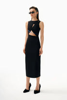 Kntlgy-Bravery Asimetrik Elbise-Elbise-2-Milagron.com