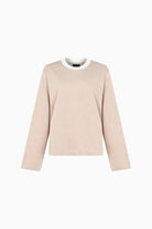 Kntlgy-Fingerprint Uzun Kollu T-Shirt-T-Shirts-1-Milagron.com