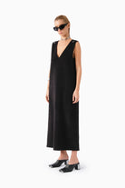 Kntlgy-Gravity Maxi Elbise-Elbise-3-Milagron.com
